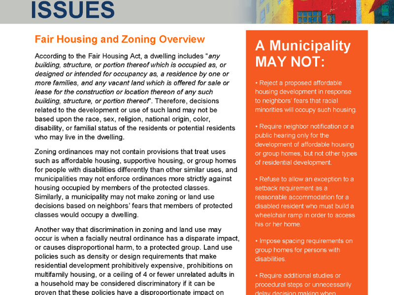 Housing Equality Center: Fair Housing Review